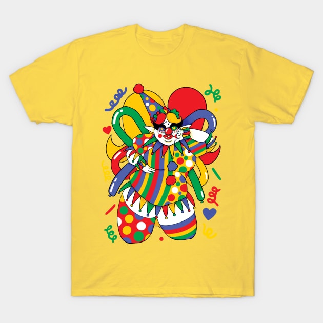 Body Positive Clowncore Fairy - Softcore T-Shirt by ShopSoftcore